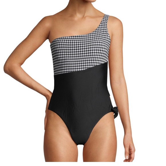 One-Piece  black Gingham Print Swimsuit for Women from Vigoss - Picture 5 of 10